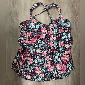 Ingrid & Isabel Ruffle Tankini Size XXL